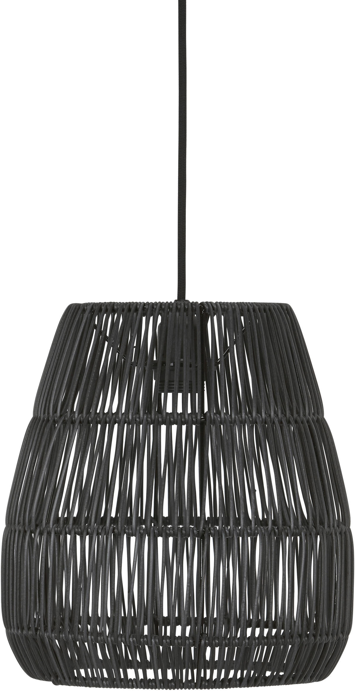 HÄNGLAMPA PR Home SAIGON  - svart, Natur, plast (28cm)