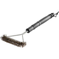 GRILLBÜRSTE - Edelstahlfarben/Schwarz, Basics, Kunststoff/Metall (43cm) - Landscape