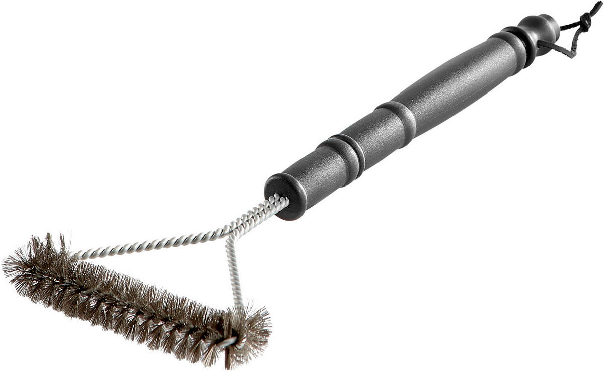 GRILLBÜRSTE - Edelstahlfarben/Schwarz, Basics, Kunststoff/Metall (43cm) - Landscape