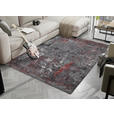 VINTAGE-TEPPICH 200/200 cm Timeline Quantum Grau, Hellrot  - Hellrot/Grau, Design, Textil (200/200cm) - Novel
