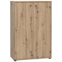 KOMMODE , 73,7/111,1/34,8 cm,  - Eiche Artisan, Design, Holzwerkstoff (73,7/111,1/34,8cm)
