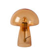 TISCHLEUCHTE Fungo 23/23/28 cm  - Orange, Trend, Glas (23/23/28cm) - Lucide