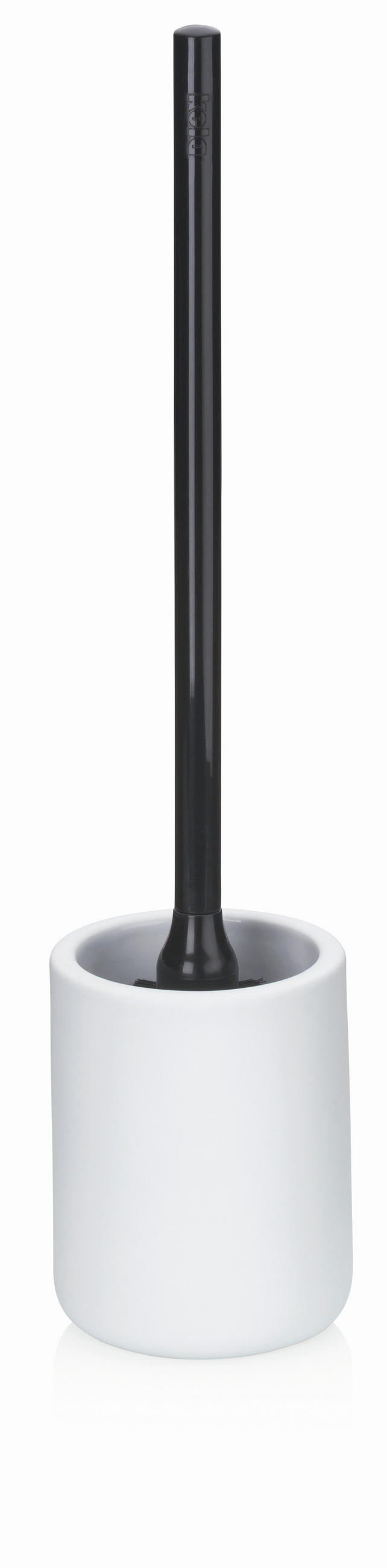 WC-BÜRSTENGARNITUR - Weiß, Basics, Keramik (10/45cm) - Kela
