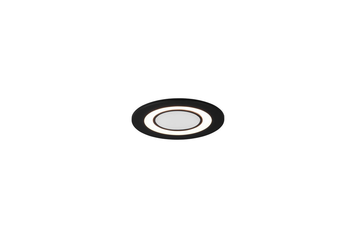 LED-EINBAUSPOT CORE 8,2/3,5 cm   - Schwarz, Basics, Kunststoff (8,2/3,5cm) - Trio Leuchten