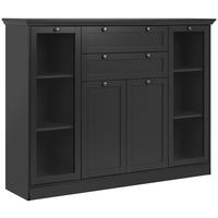 HIGHBOARD  in 160/120/40 cm  - Anthrazit, LIFESTYLE, Holzwerkstoff/Metall (160/120/40cm) - MID.YOU
