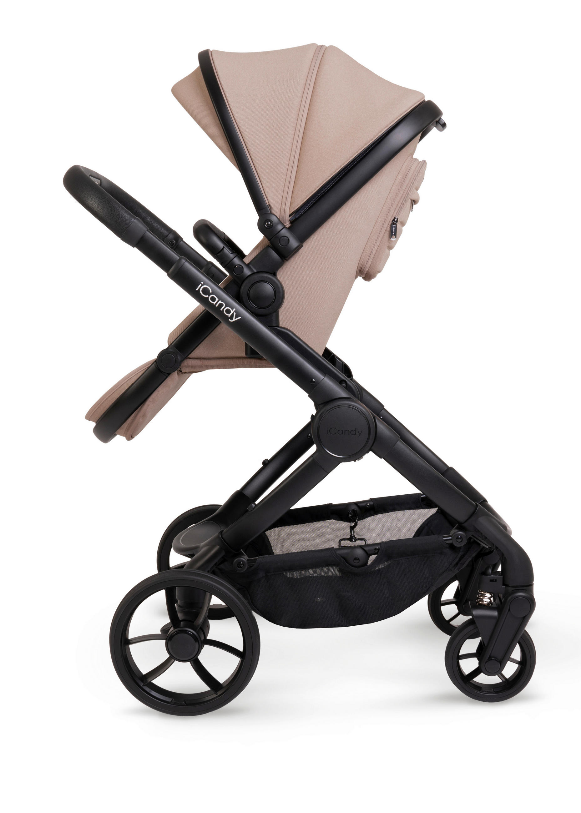 DJEČJA KOLICA  Peach 7  - boje lješnjaka/svijetlo smeđa, Basics, tekstil/plastika (70/61/29cm) - ICANDY