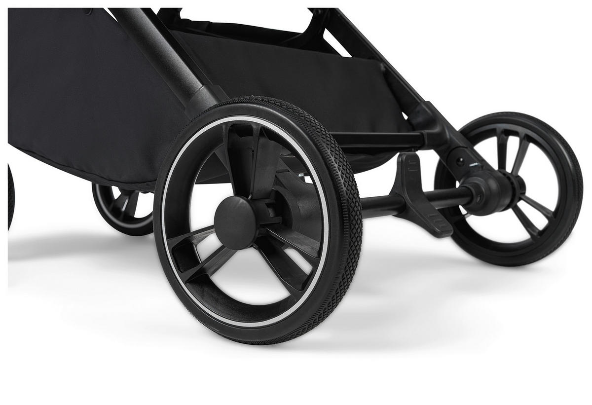 BUGGY Boogy 2 Stone  - Dunkelgrau/Schwarz, Basics, Textil/Metall (51/105/84,5cm) - Osann