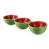 SNACKSCHALE   - Rot/Grün, Basics, Keramik (8/28/4cm)