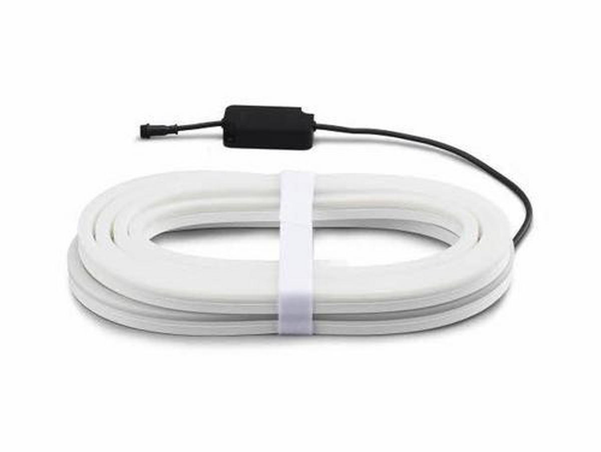 LED-STRIP White & Color Ambiance Lightstrip Outdoor 2m 487 cm   - Transparent, Design, Kunststoff (487cm) - Philips HUE