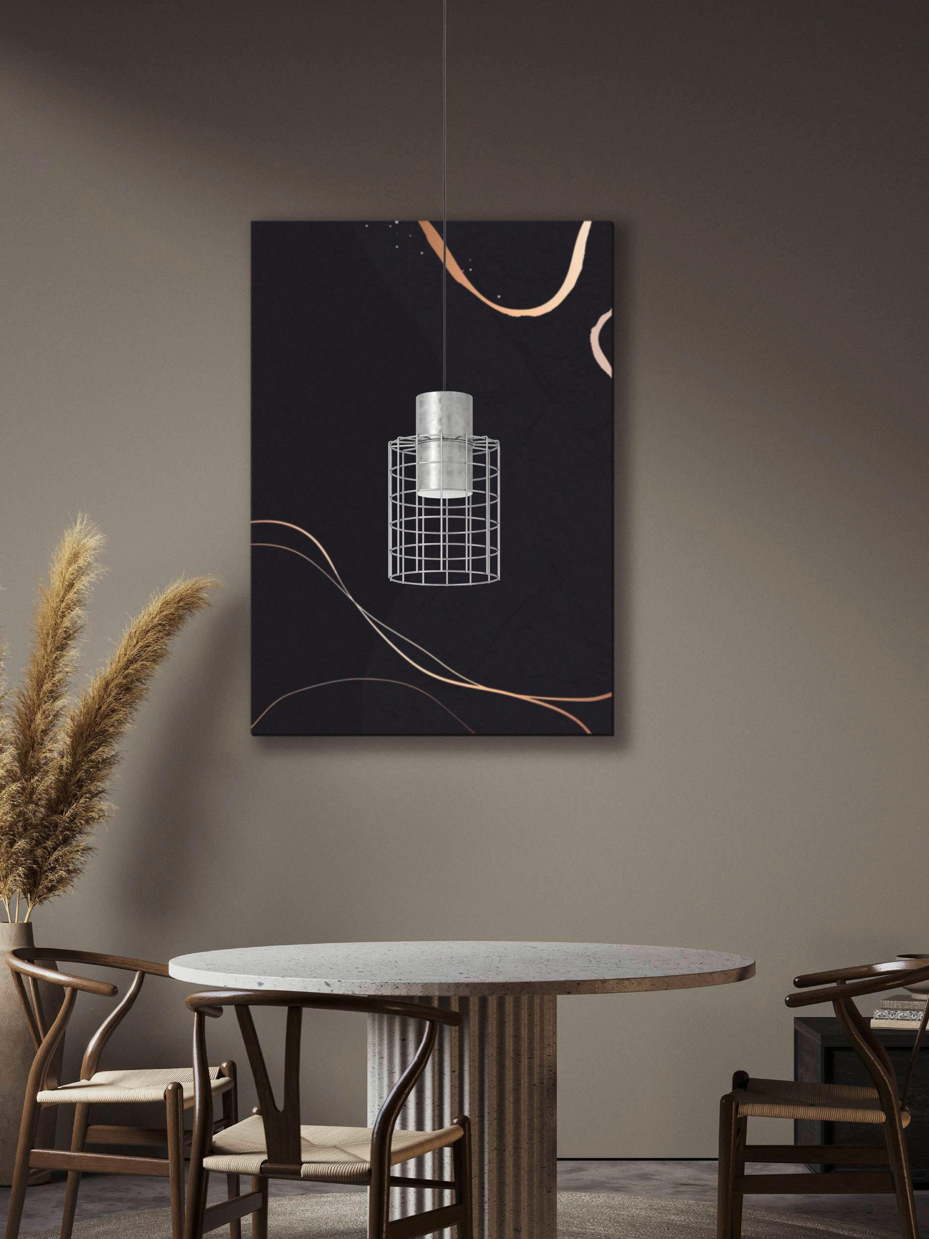 ZÁVĚSNÉ SVÍTIDLO, 20/110 cm  - bílá, Basics, kov (20/110cm) - Eglo