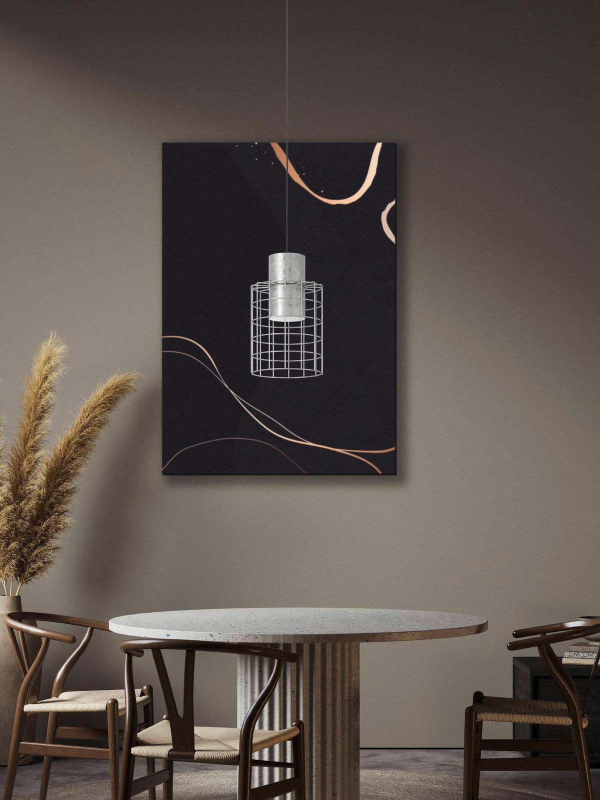 ZÁVĚSNÉ SVÍTIDLO, 20/110 cm  - bílá, Basics, kov (20/110cm) - Eglo