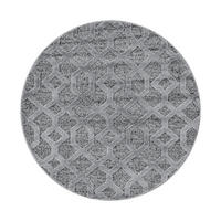WEBTEPPICH 120 cm Pisa 4702 grau Grau  - Grau, KONVENTIONELL, Textil (120cm)