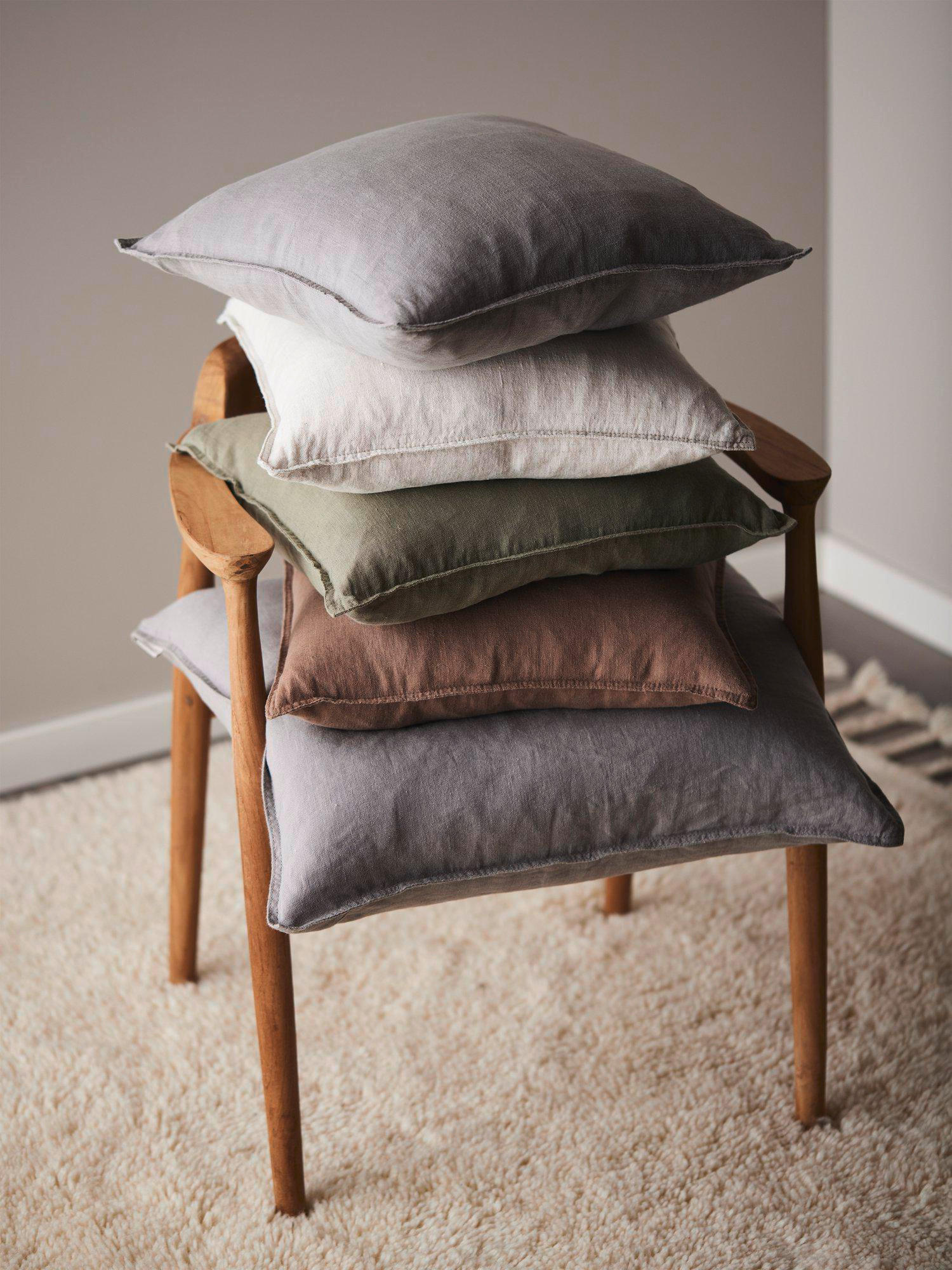 KISSENHÜLLE Julie 60/60 cm  - Grau, Basics, Textil (60/60cm)
