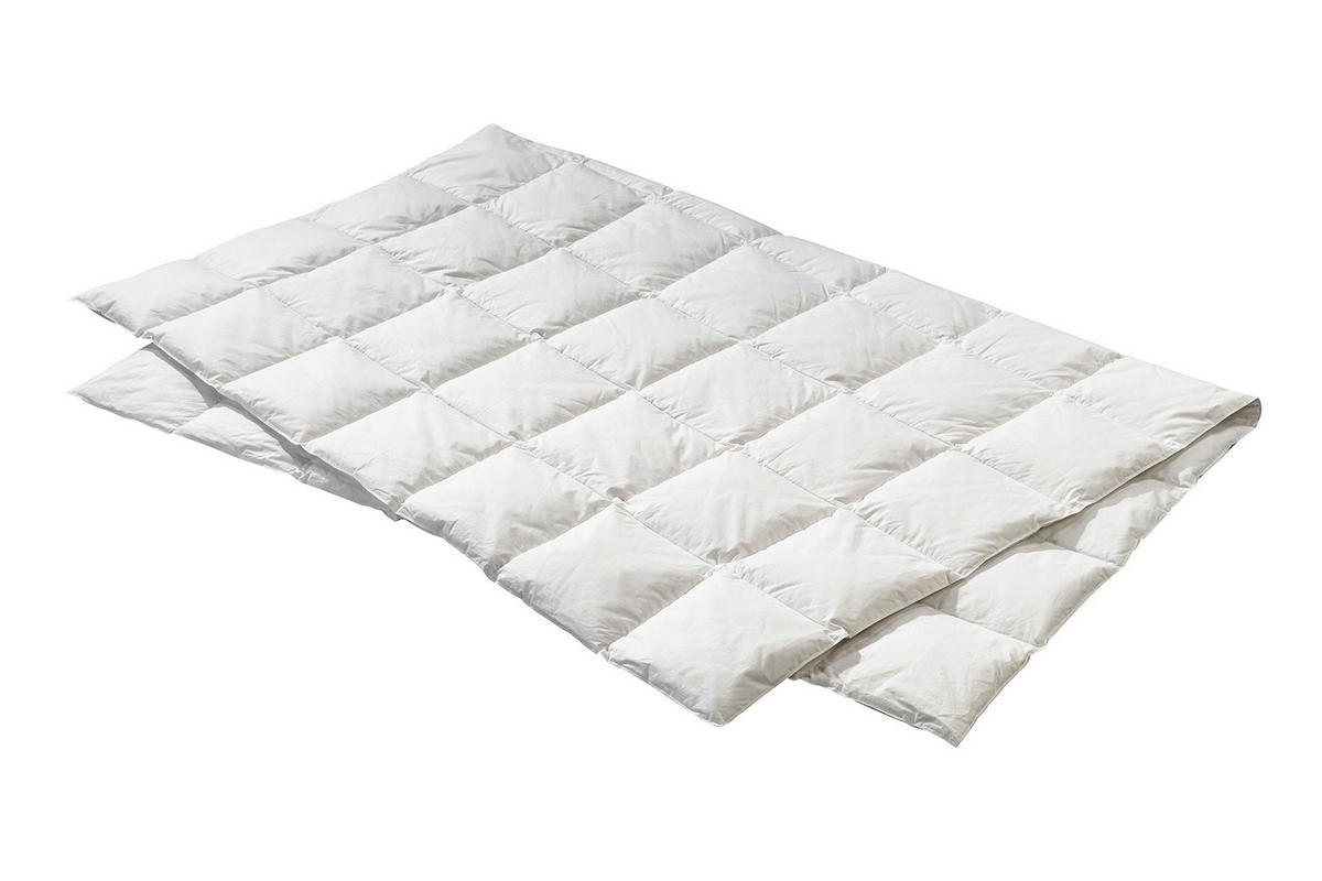 ENSEMBLE COUETTE ET OREILLER - blanc, Basics, textile (160/210cm) - Billerbeck