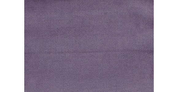 ECKSOFA in Webstoff Violett  - Violett/Schwarz, Design, Textil/Metall (338/165cm) - Hom`in