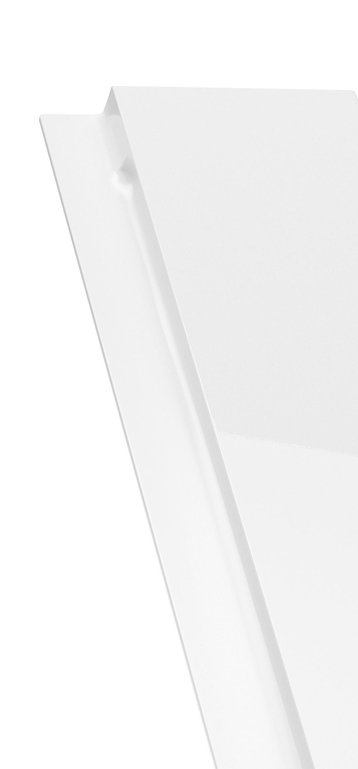 Thumbnail - Held Apothekerschrank, Grau, Weiß, Weiß Hochglanz, Holzwerkstoff, 3 Fächer, 50x166x60 cm, Made in Germany, Küchen, Küche...