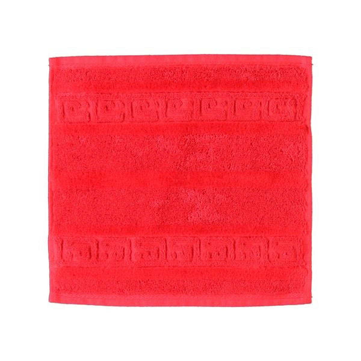 RUČNÍK PRO HOSTY, 30/50 cm, červená - červená, Basics, textil (30/50cm) - Cawoe