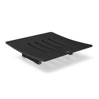 SEIFENSCHALE - Schwarz, Basics, Metall (10,5/2,2/10,5cm) - Zack