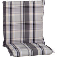 SESSELAUFLAGE Beige Karo  - Beige, Basics, Textil (100/52/8cm) - Gardenson