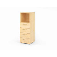 AKTENSCHRANK Ahornfarben  - Ahornfarben, Basics, Holzwerkstoff (40/110/41,7cm) - Venda