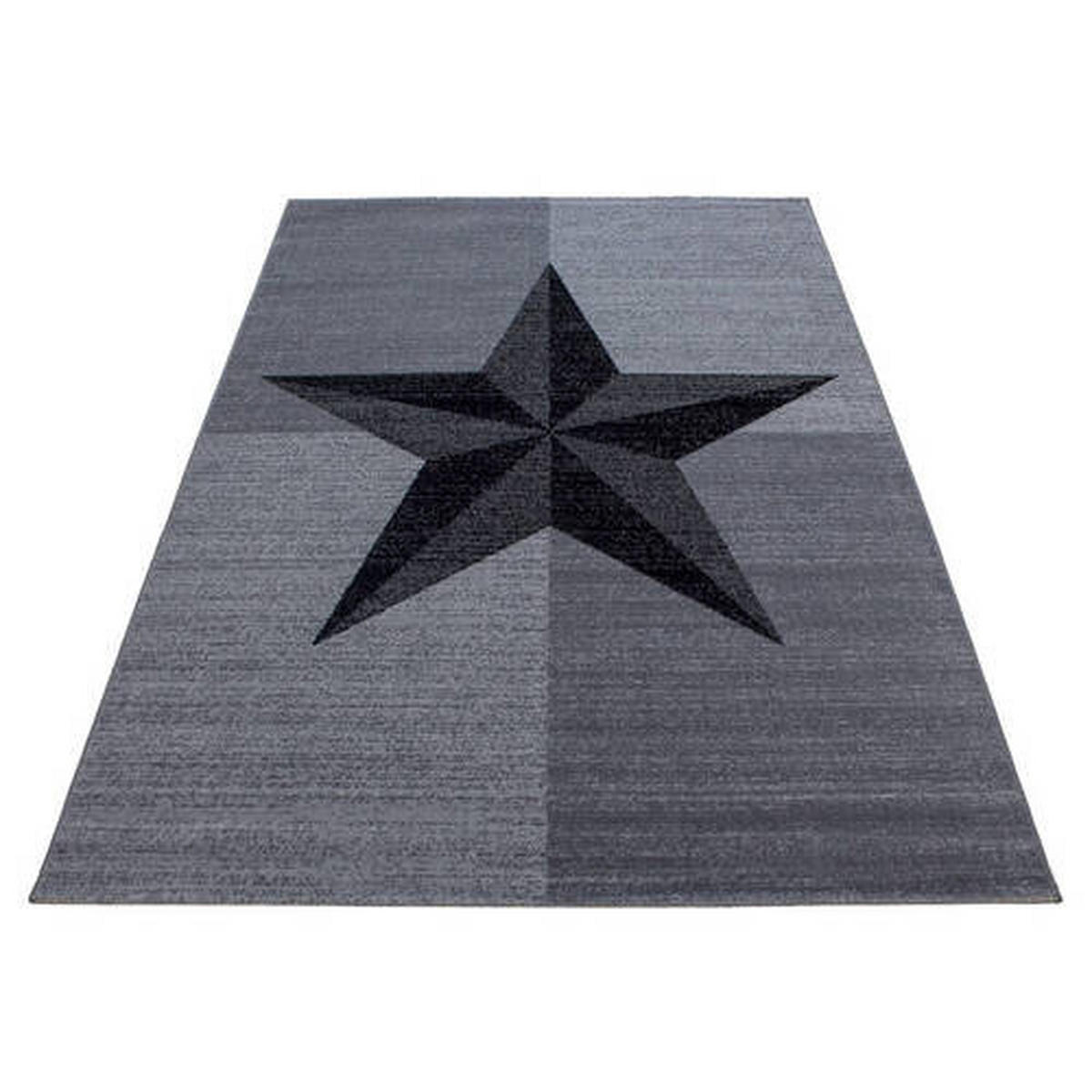 VÄVD MATTA 140/200 cm Plus  - grå, Basics, textil (140/200cm) - Novel