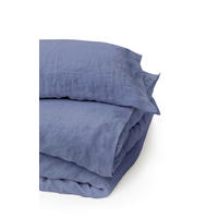 BETTWÄSCHE LEINEN 140/200 cm  - Blau, Basics, Textil (140/200cm)