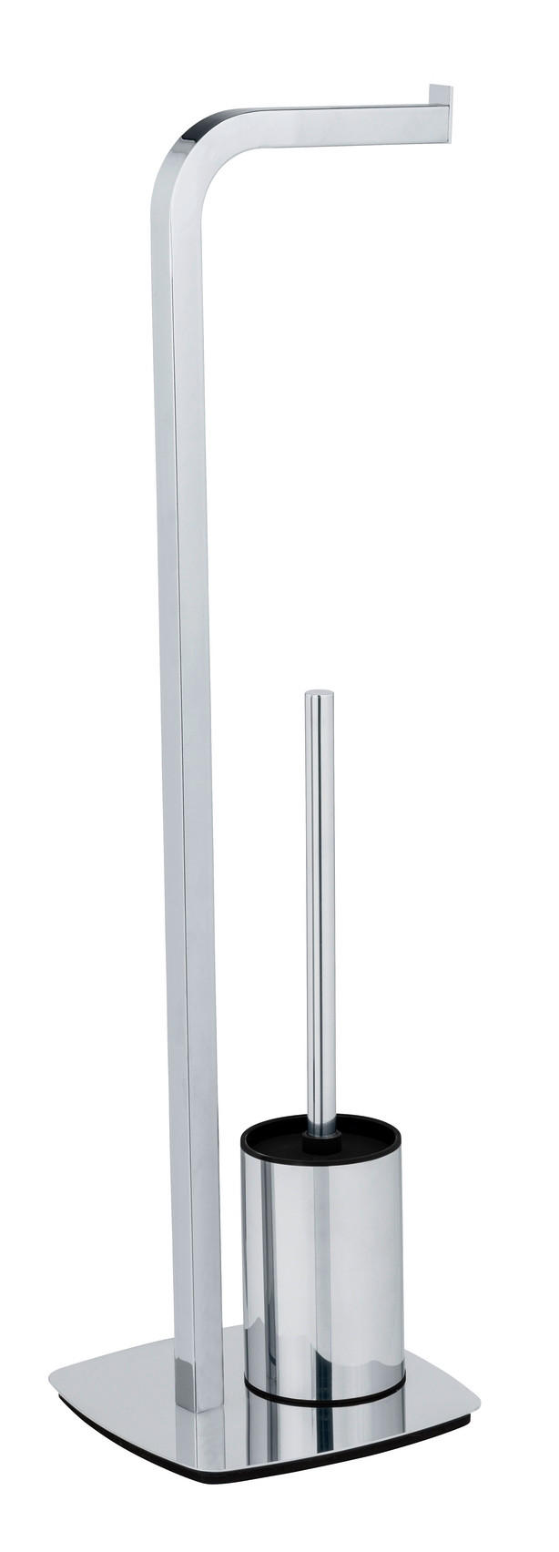 WC-BÜRSTENKOMBINATION in Metall  Kunststoff   - Chromfarben, KONVENTIONELL, Kunststoff/Metall (20/71,5/22cm) - Schöner Wohnen