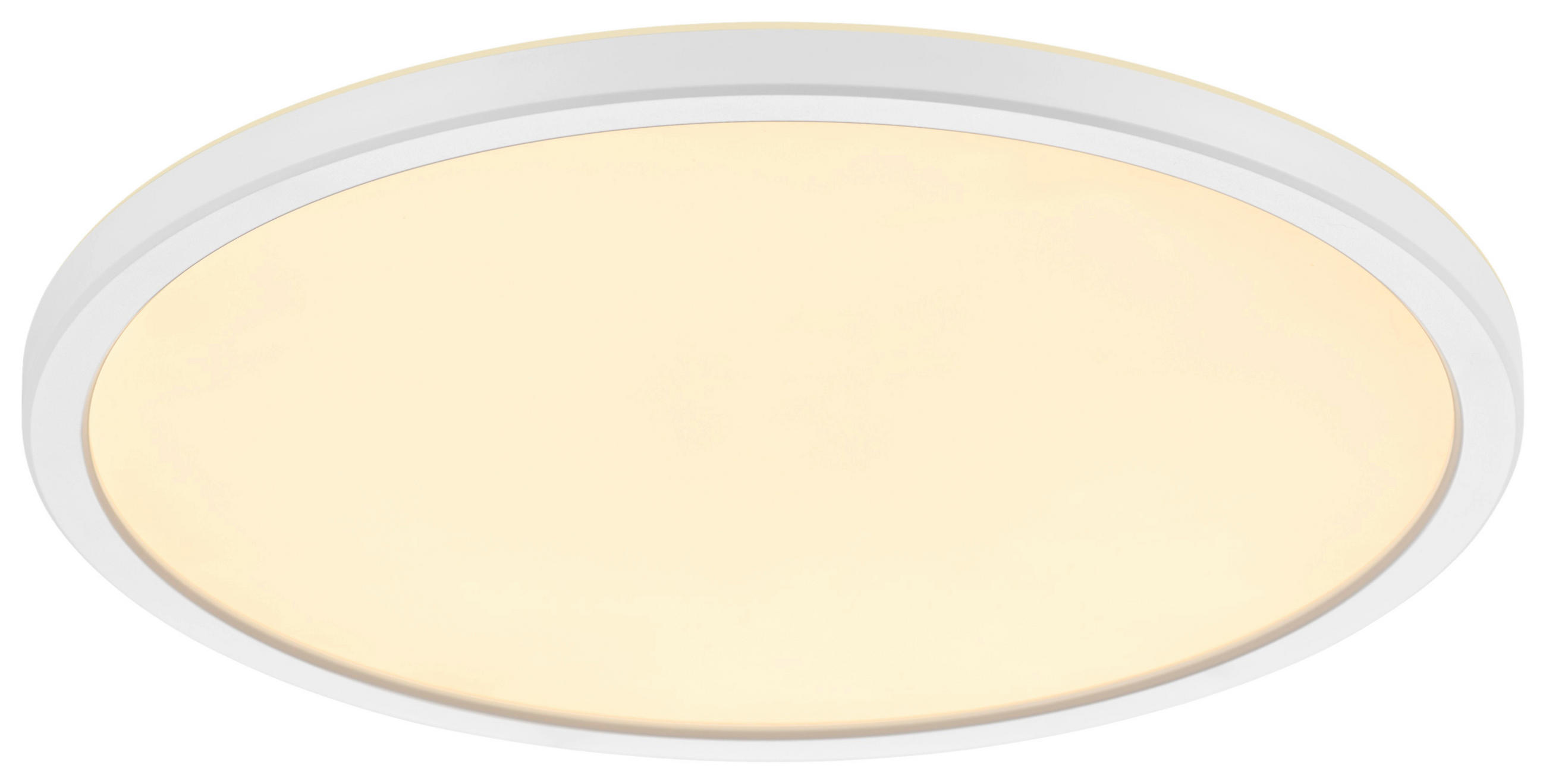 DECKENLEUCHTE PLANURA 29,4/2,3 cm   - Weiß, KONVENTIONELL, Kunststoff (29,4/2,3cm) - Nordlux