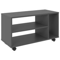 Comodă Tv 73,5/42/33,5 cm  - antracit, Basics, material pe bază de lemn (73,5/42/33,5cm) - Boxxx