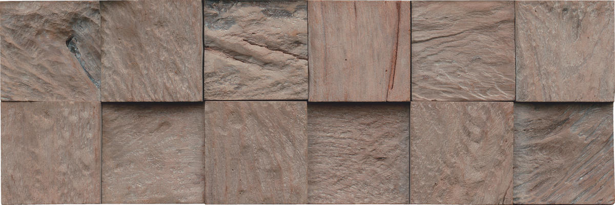 WANDVERKLEIDUNG - Grau, Basics, Holz (55.2/18.4/2cm)