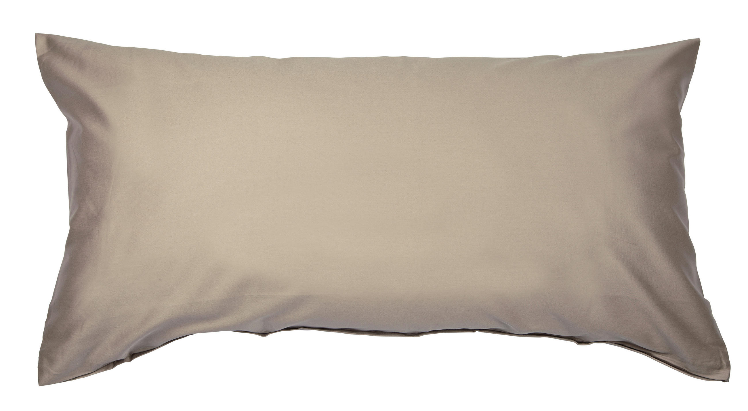 KOPFKISSENBEZUG Giacomo 40/80 cm  - Braun, Basics, Textil (40/80cm) - Janine
