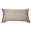 KOPFKISSENBEZUG Giacomo 40/60 cm  - Braun, Basics, Textil (40/60cm) - Janine