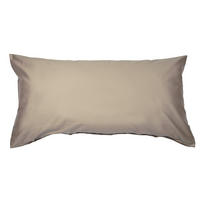 KOPFKISSENBEZUG Giacomo 40/80 cm  - Braun, Basics, Textil (40/80cm) - Janine