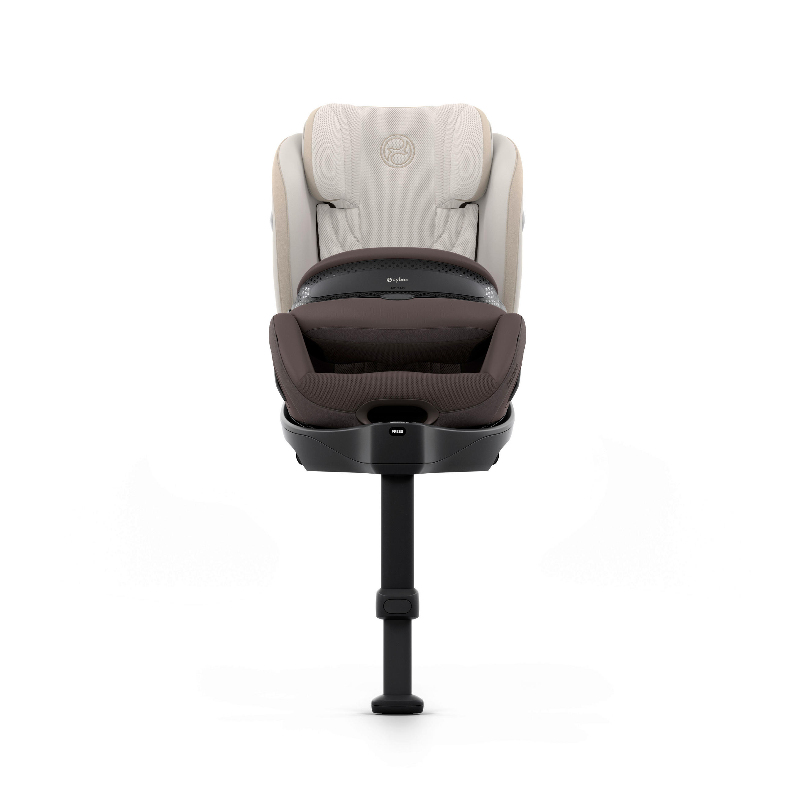 KINDERAUTOSITZ Anoris Si Style Amber Brown  - Hellbraun, Basics, Kunststoff/Textil (61/45/60cm) - cybex PLATINUM