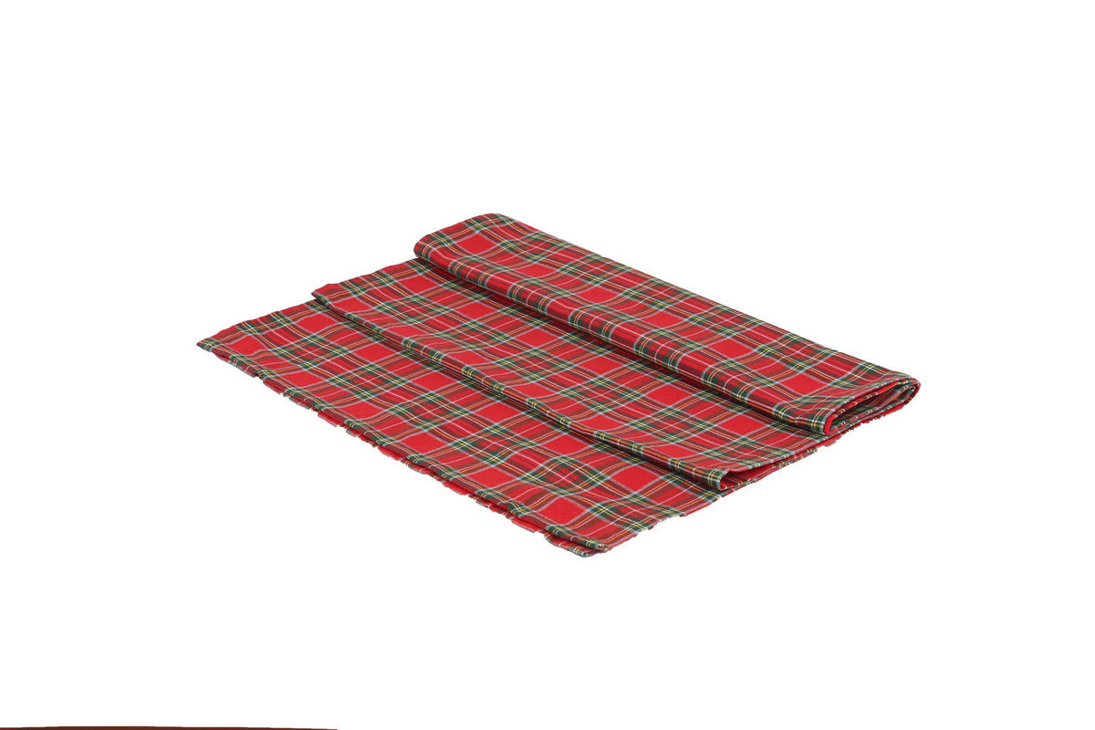 NADSTOLNJAK 50/180 cm    - crvena, Konvencionalno, tekstil (50/180cm)