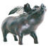 SPARDOSE - Silberfarben/Schwarz, Trend, Kunststoff (23/17/10cm) - KARE-Design