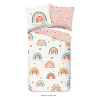 OTROŠKA POSTELJNINA LOIE 140/200 cm renforcé večbarvno  - večbarvno, Basics, tekstil (140/200cm) - Ben'n'jen