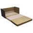 JUGEND- UND KINDERSOFA Mikrofaser Beige - Beige/Schwarz, Design, Kunststoff/Textil (116/69/64cm) - Carryhome