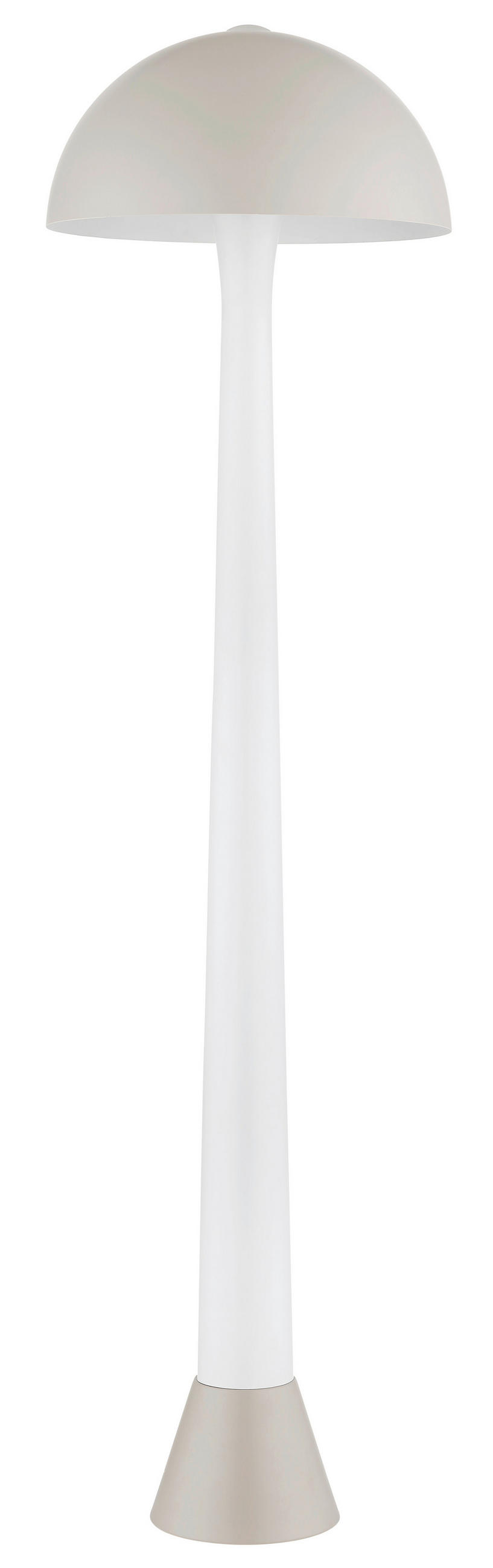 Globo Stehleuchte Merlin Schwarz, Weiß, Sand 150 cm