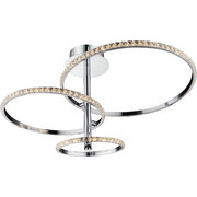 LED-DECKENLEUCHTE - Design, Metall (45/41cm) - Ambiente