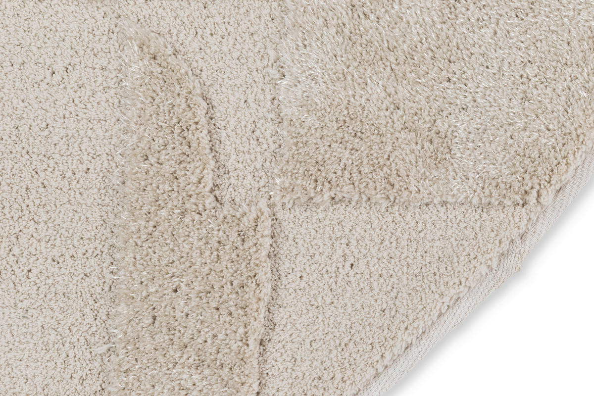 WEBTEPPICH 160 cm Blaze Weiß  - Weiß, Design, Textil (160cm) - Schöner Wohnen