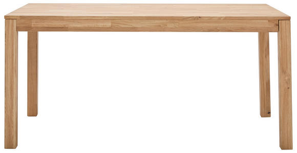 ESSTISCH in Holz 160-210/85/75 cm  - Wildeiche, Natur, Holz (160-210/85/75cm) - Linea Natura