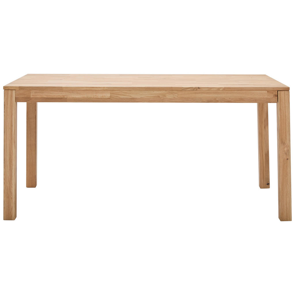 Thumbnail - Linea Natura Esstisch, Wildeiche, Holz, Eiche, massiv, rechteckig, eckig, 85x75x160-210 cm, ausziehbar, in verschiedenen...