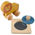 KINDERSPIELSET  - Blau/Gelb, Basics, Holz/Holzwerkstoff - My Baby Lou