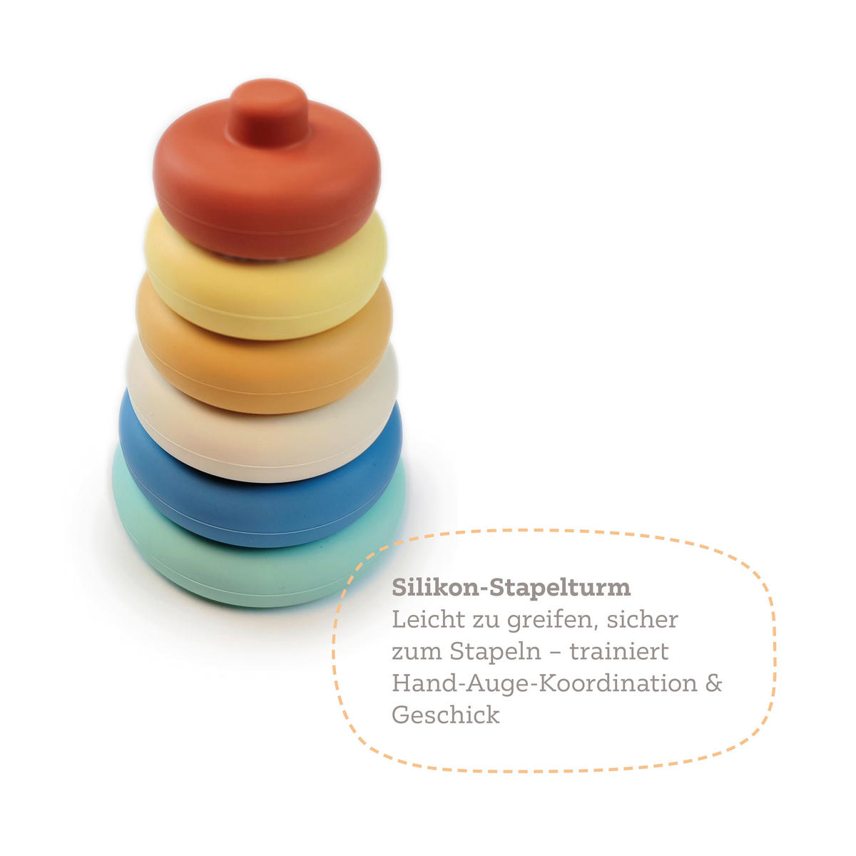 BABYBOX ZEIG WAS DU KANNST - Multicolor/Orange, Basics, Holz/Papier