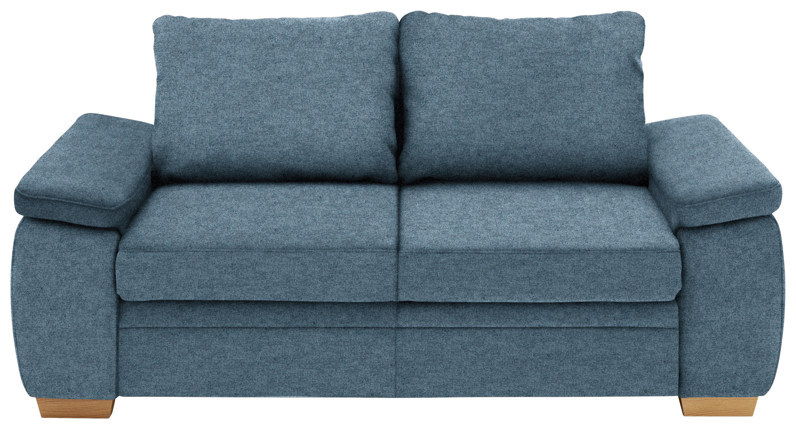 SCHLAFSOFA Blau  - Blau, KONVENTIONELL, Holz/Textil (196/90/100cm) - Beldomo Style