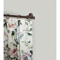 VORHANGSTANGE 110 cm  - Rostfarben, KONVENTIONELL, Metall (110cm)
