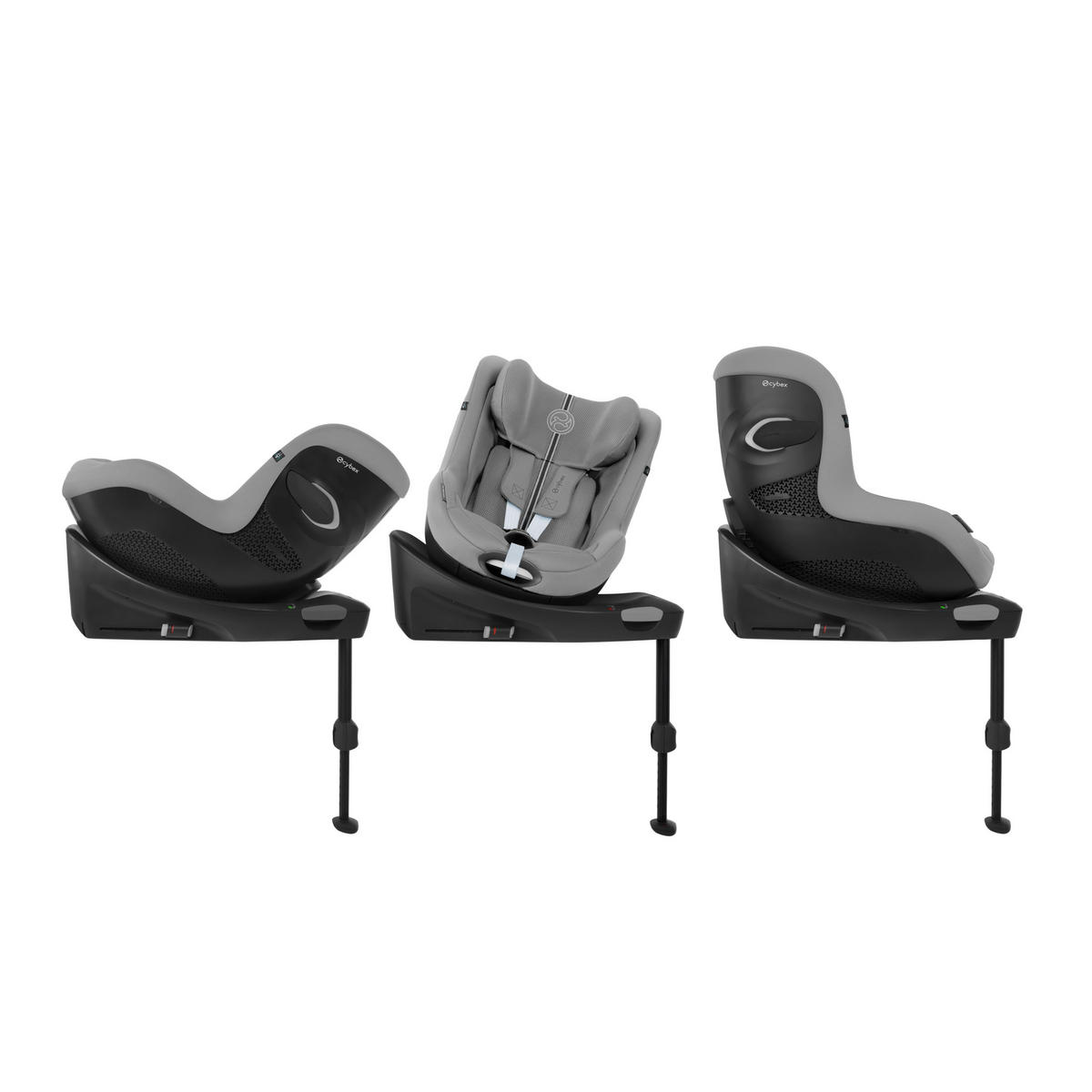 REBOARDER-KINDERSITZ Sirona Gi i-Size  - Grau, Basics, Textil (71/44/75cm) - cybex GOLD
