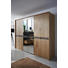 DREHTÜRENSCHRANK in furniert Balkeneiche Eichefarben - Chromfarben/Eichefarben, Natur, Holz/Holzwerkstoff (249,6/229,4/59,5cm) - Dieter Knoll DREHTÜRENSCHRANK in furniert Balkeneiche Eichefarben - Chromfarben/Eichefarben, Natur, Holz/Holzwerkstoff (249,6/229,4/59,5cm) - Dieter Knoll