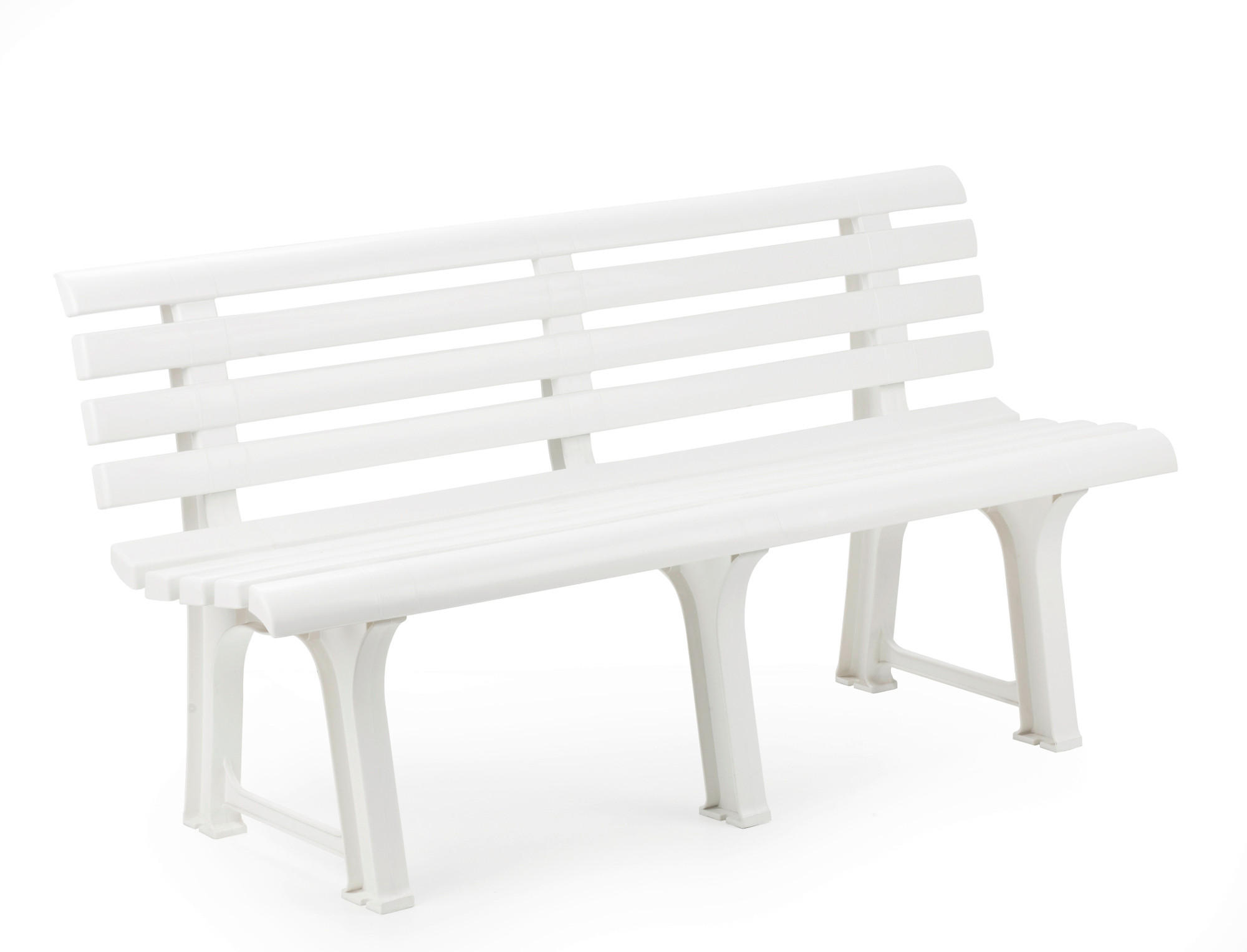 Gartenbank Kunststoff 3-Sitzer Orchidea